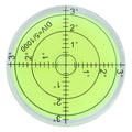 60Mmx12Mm PMMA Bubble Degree Mark Surface Level round for Measuring Tool